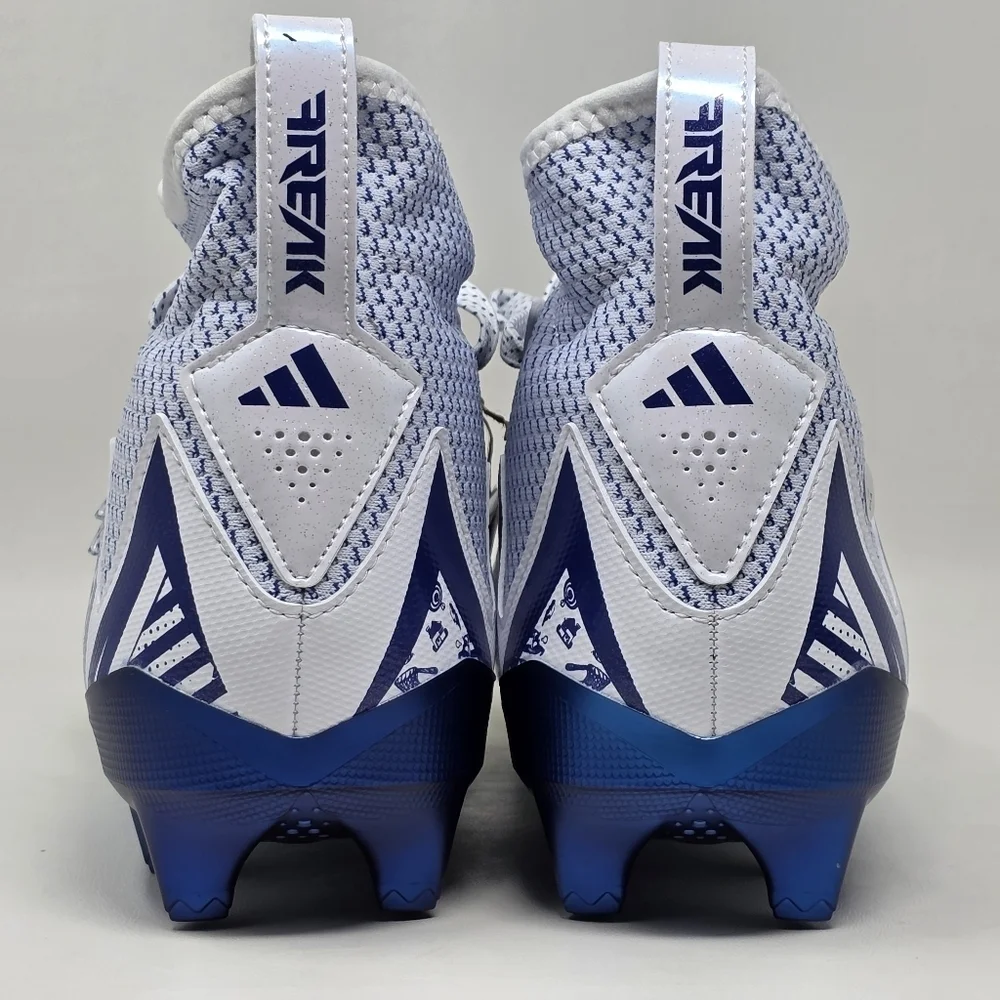 Adidas Freak 23 7v7 SMU Football Cleats White Blue GW4167 Men's Size 16 New